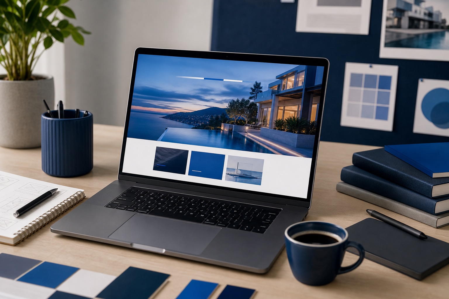 Editorial restaurant website detail